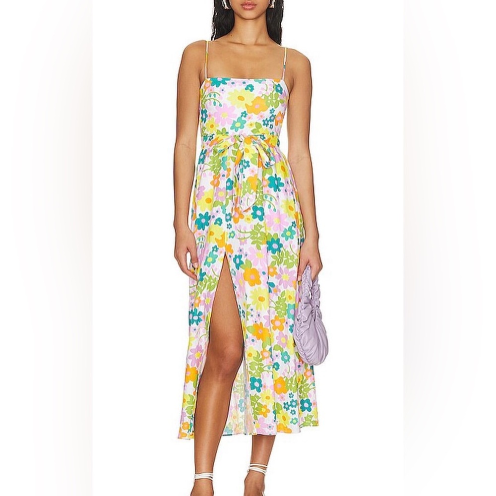 Floral Multicolor Maxi Dress